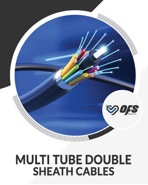 Multi-Tube Double Sheath Armoured Cable product illustration