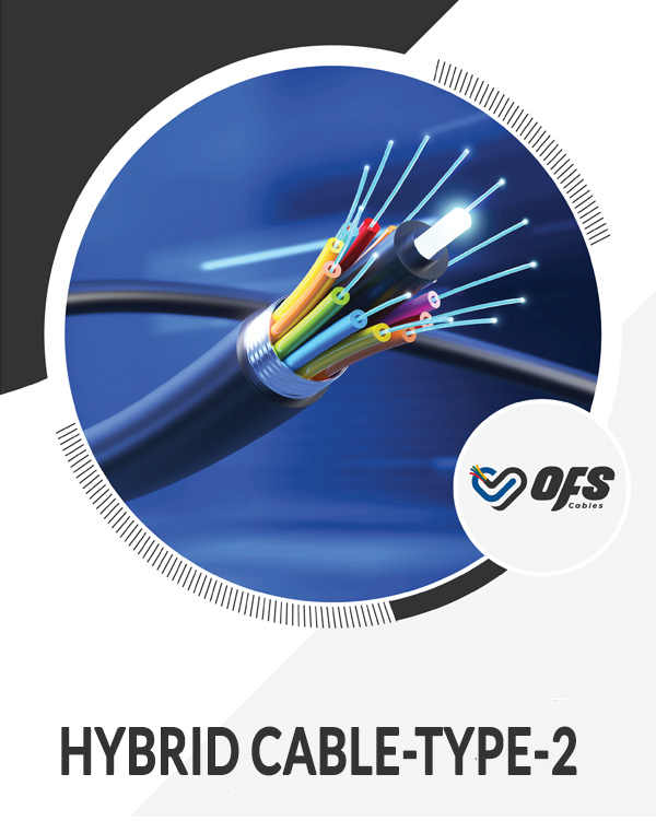 Hybrid Cable 4F + 5 Pair product construction