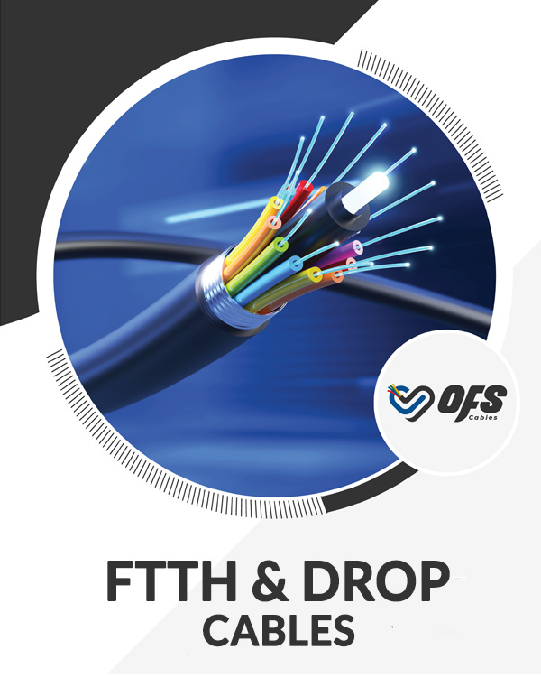 FTTH Indoor & Outdoor Drop Cable product illustration